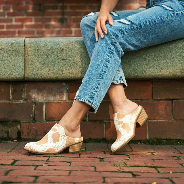 Featured styles: Ameera clog in Caramel-Ivory, Napoli loafer in Sky-Navy and Bellis-III boot in Pine.