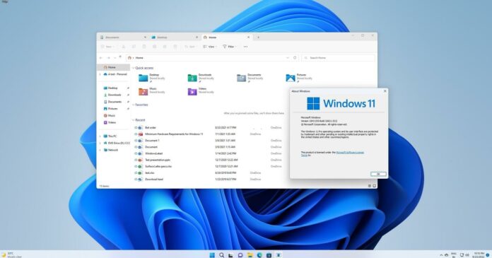 Enable Windows 11 File Explorer tabs