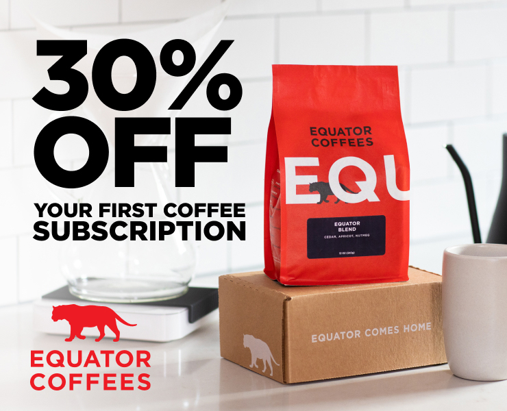 banner advertising equator coffees
