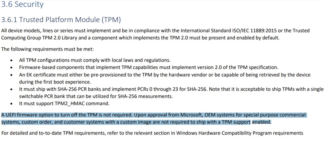 Microsoft TPM document