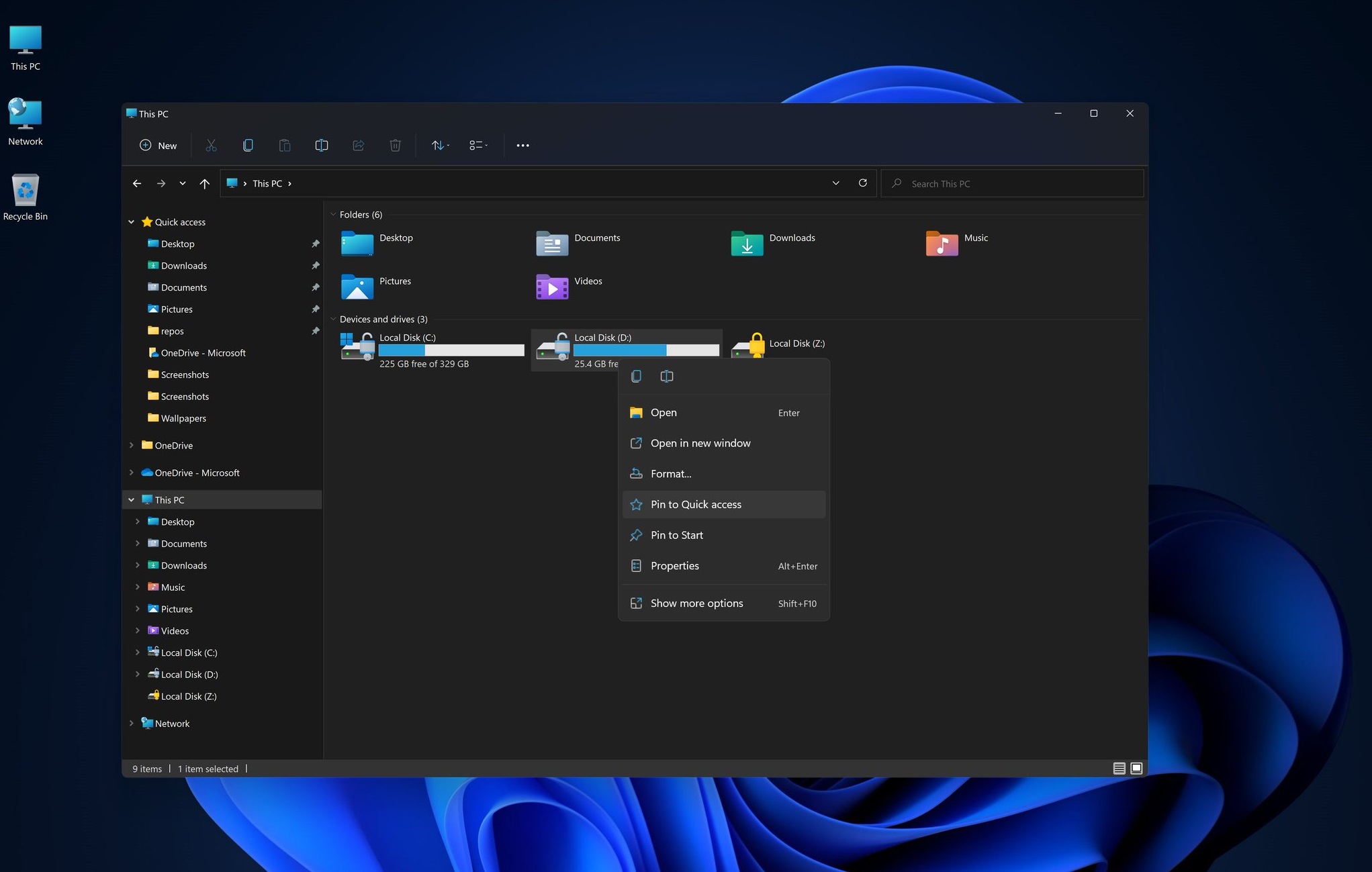 New File Explorer UI