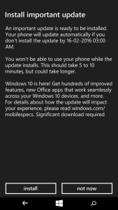 Windows 10 Mobile